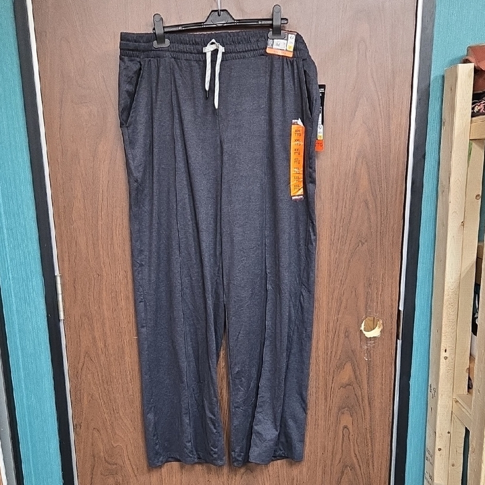 Kirkland Signature Size XXL Dark Grey Lightweight Pintuck Pant